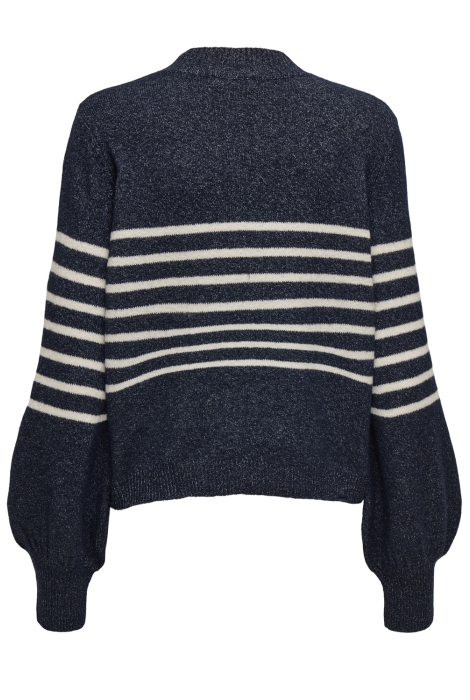 Jacqueline de Yong jdylayla l/s hn stripe pullover knt