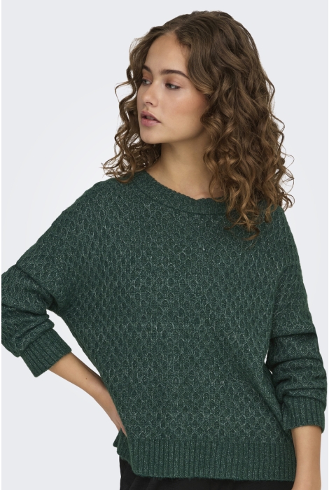 Jacqueline de Yong jdybigum l/s o-neck pullover knt