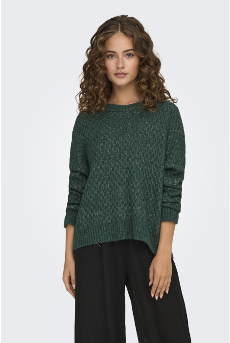 Jacqueline de Yong jdybigum l/s o-neck pullover knt