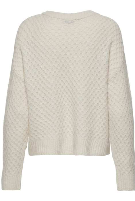 Jacqueline de Yong jdybigum l/s o-neck pullover knt