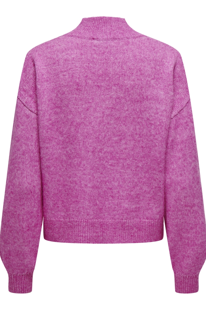 JDYSUSANNA L/S HN CABLE PULLOVER KN 15328351 Rose Violet/MELANGE