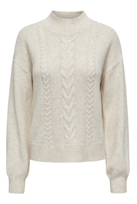 Jacqueline de Yong jdysusanna l/s hn cable pullover kn