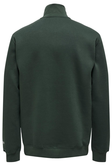 Only & Sons onsriley reg 1/4 zip high neck swt