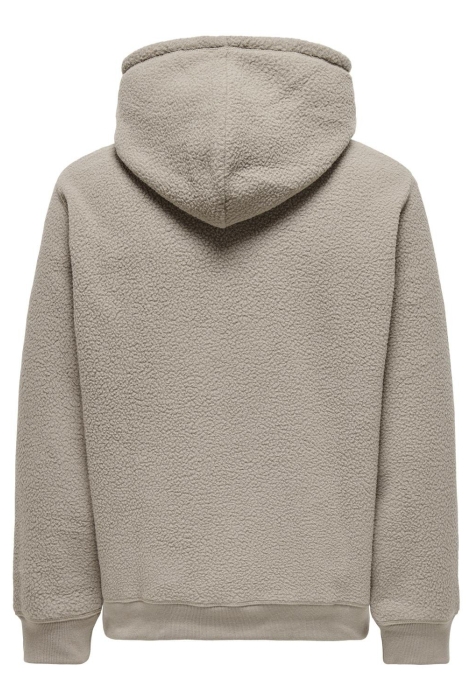 Only & Sons onsemilio reg teddy hoodie sweat vd