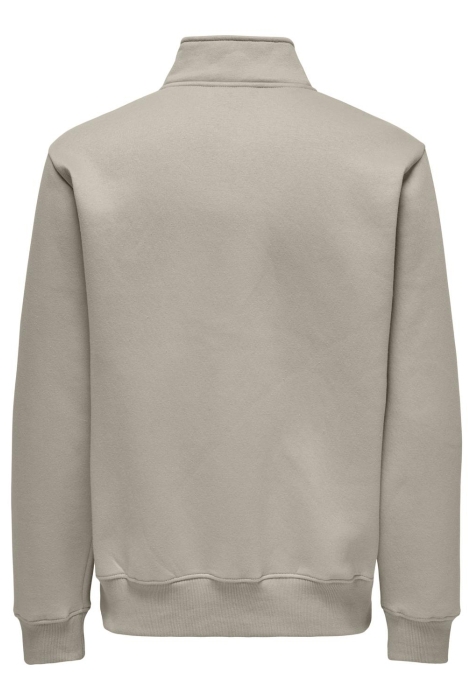 Only & Sons onsconnor reg 1/4 zip sweat noos