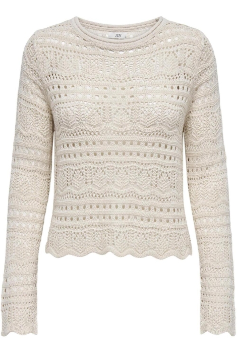 Jacqueline de Yong jdysun lay l/s boatneck pullov. knt