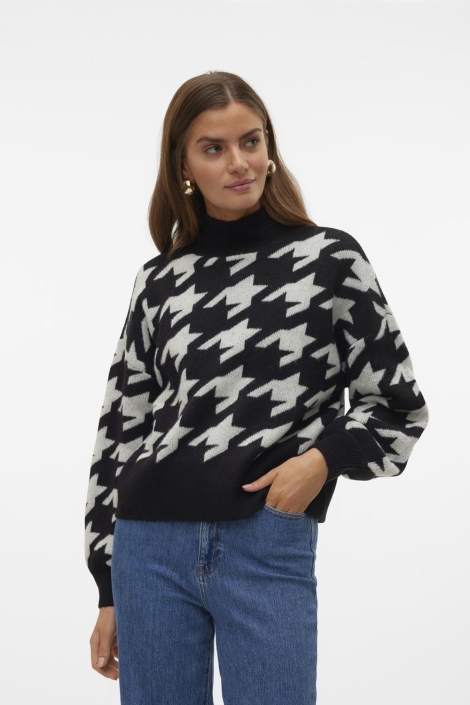 Vero Moda vmmira ls highneck pullover ga boo