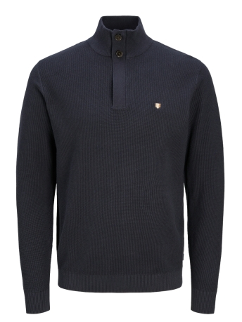 Jack & Jones Trui JPRBLURONY KNIT HALF ZIP 12263638 MARTIME BLUE