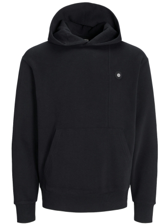 Jack & Jones Trui JCOPEPE SWEAT HOOD SMU 12266640 BLACK