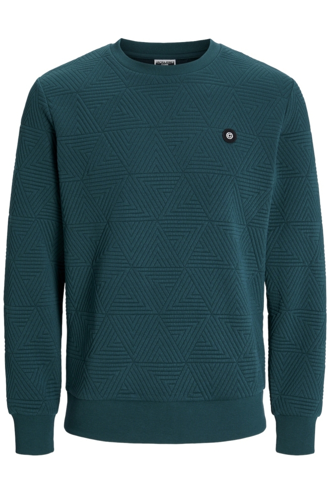 JCOGEO SWEAT CREW NECK SMU 12266637 DEEP TEAL