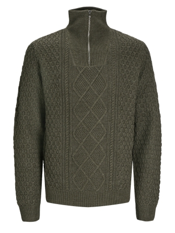 Jack & Jones Trui JPRBLUNORTH KNIT HIGH NECK SN 12261780 OLIVE NIGHT