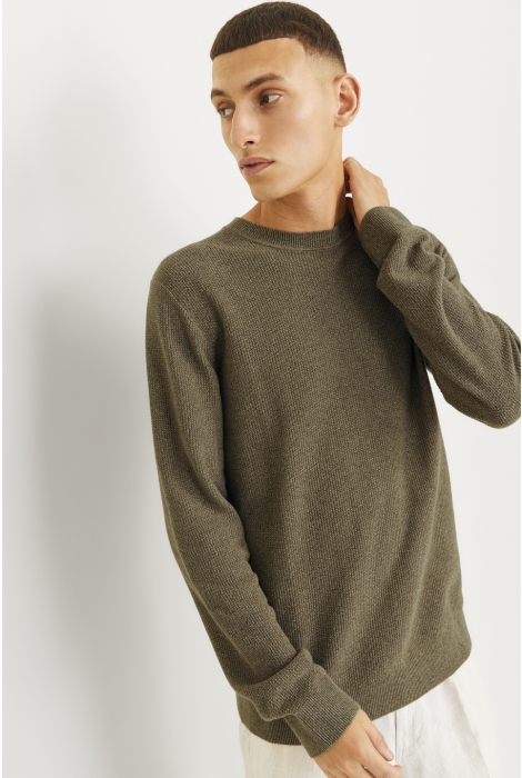 Jack & Jones jprcclucas structure knit crew neck