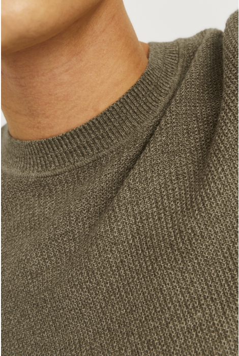 Jack & Jones jprcclucas structure knit crew neck