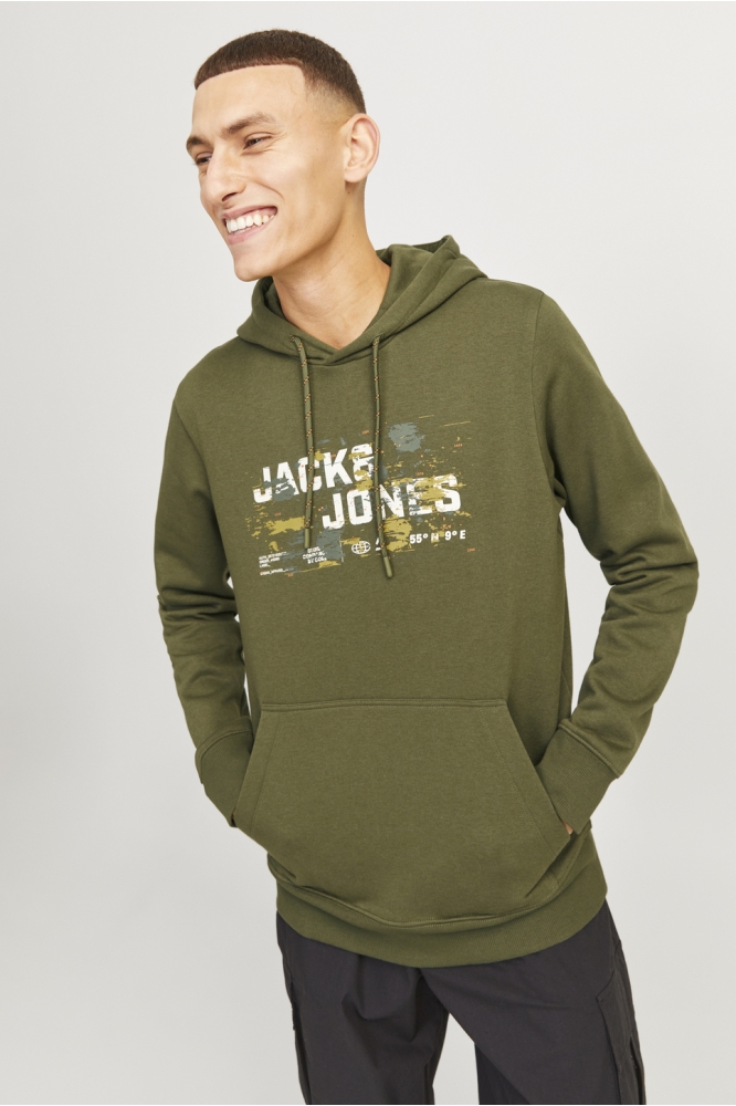 JCOOUTDOOR LOGO SWEAT HOOD SN 12261670 CYPRESS