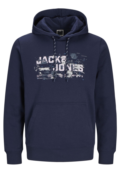 Jack & Jones jcooutdoor logo sweat hood sn