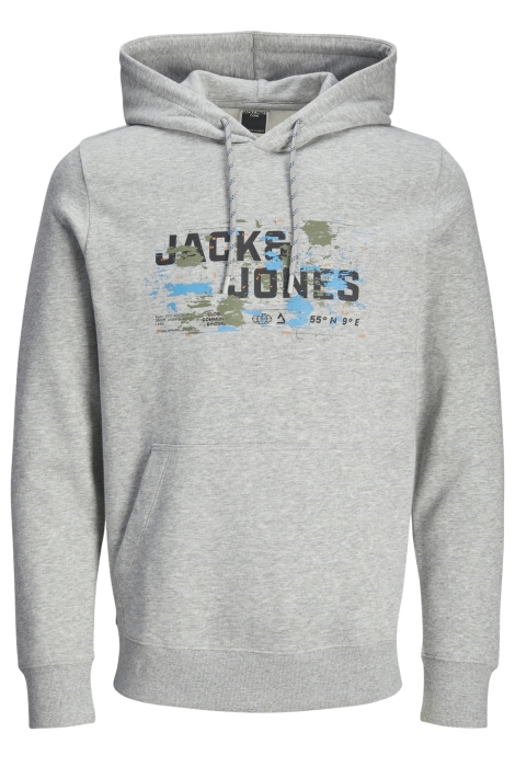 Jack & Jones jcooutdoor logo sweat hood sn