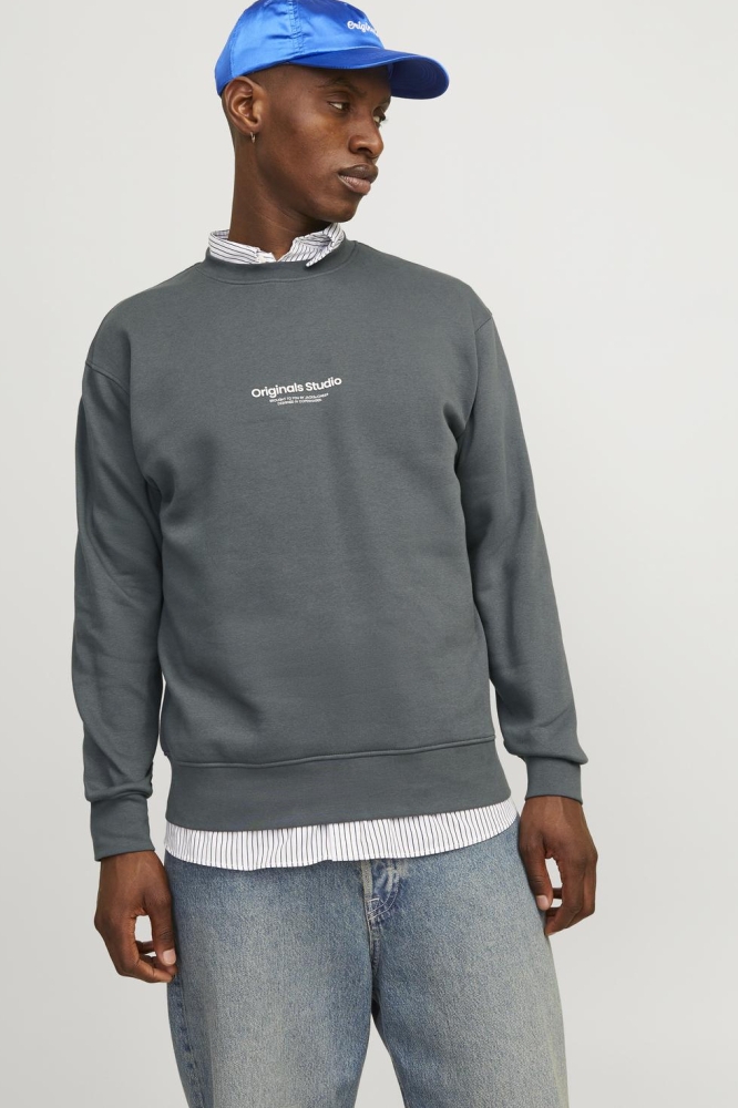 JORVESTERBRO SWEAT CREW NECK NOOS 12241694 IRON GATE