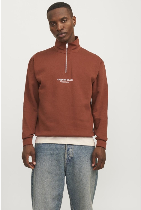 Jack & Jones jorvesterbro sweat quarter zip hn n