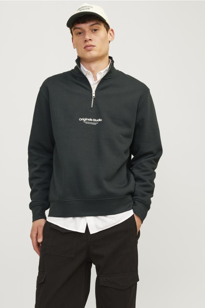 JORVESTERBRO SWEAT QUARTER ZIP HN N 12241777 FOREST RIVER