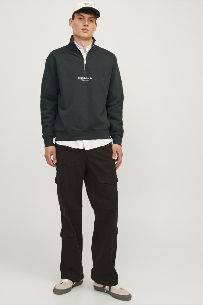 JORVESTERBRO SWEAT QUARTER ZIP HN N 12241777 FOREST RIVER