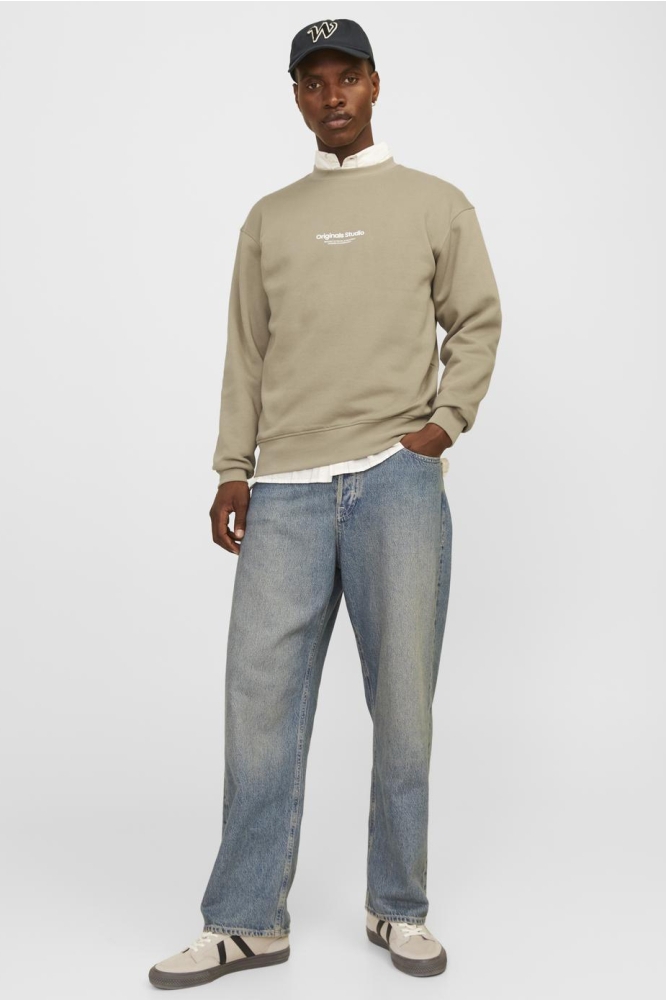 JORVESTERBRO SWEAT CREW NECK NOOS 12241694 SILVER SAGE