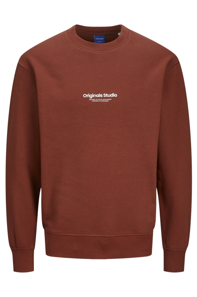 JORVESTERBRO SWEAT CREW NECK NOOS 12241694 BRANDY BROWN