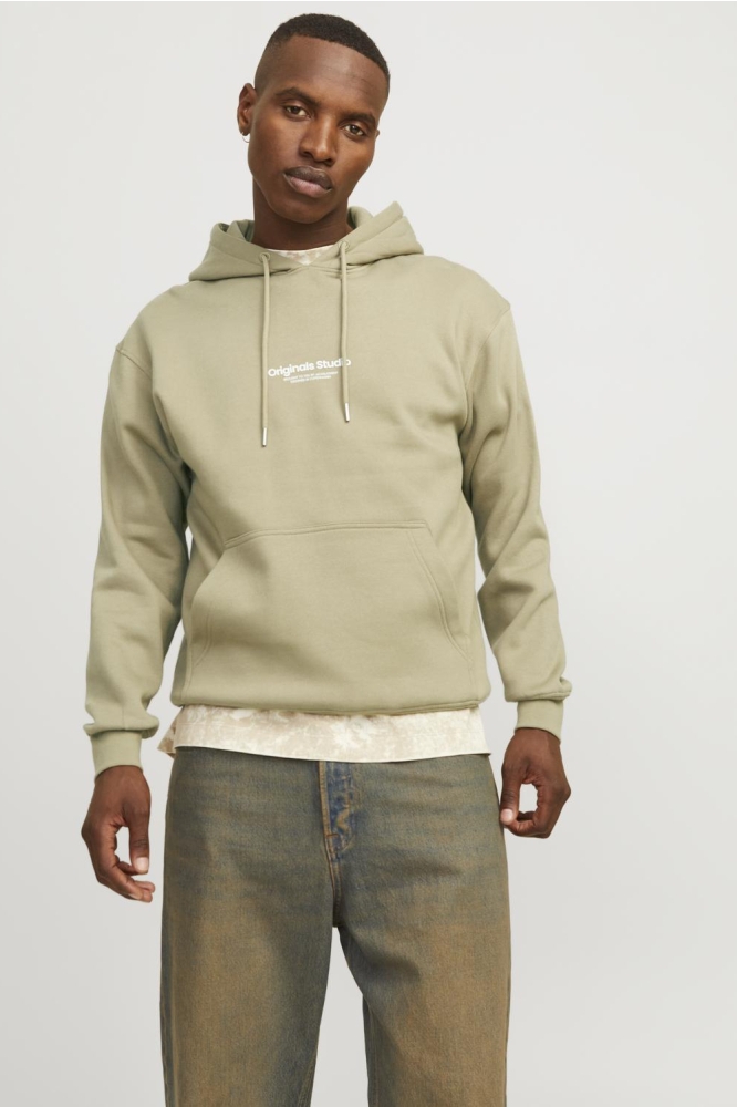 JORVESTERBRO SWEAT HOOD NOOS 12241687 SILVER SAGE