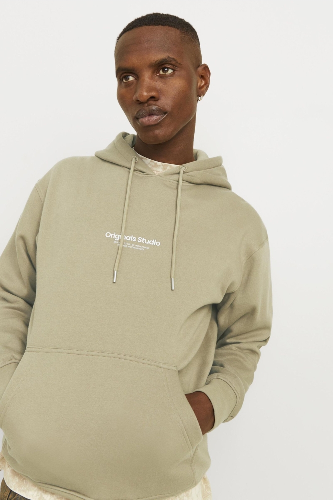 JORVESTERBRO SWEAT HOOD NOOS 12241687 SILVER SAGE