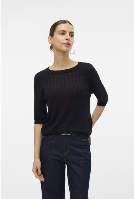 Vero Moda vmnewlexsun stitch 2/4 o-neck pull.