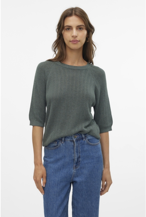 Vero Moda vmnewlexsun stitch 2/4 o-neck pull.