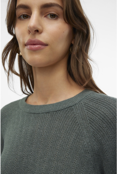 Vero Moda vmnewlexsun stitch 2/4 o-neck pull.