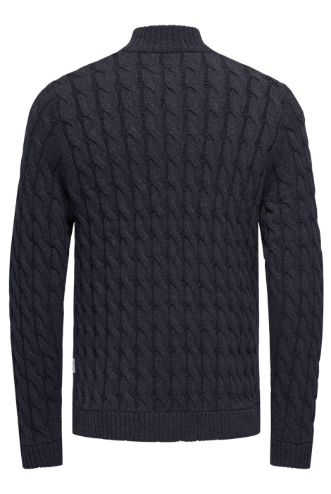 Only & Sons onskicker life reg 3 cable half zip