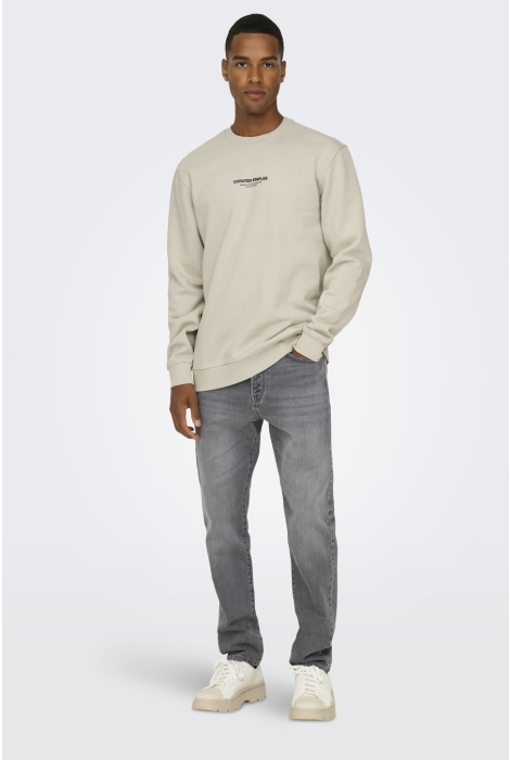 Only & Sons onscurated reg crew neck sweat