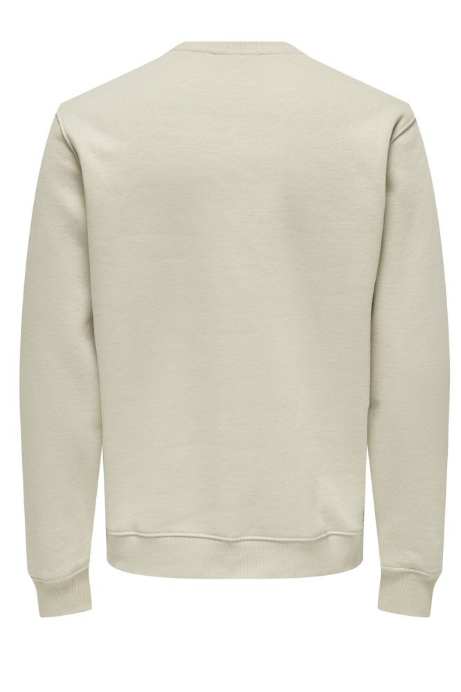 ONSCURATED REG CREW NECK SWEAT 22030923 Silver Lining