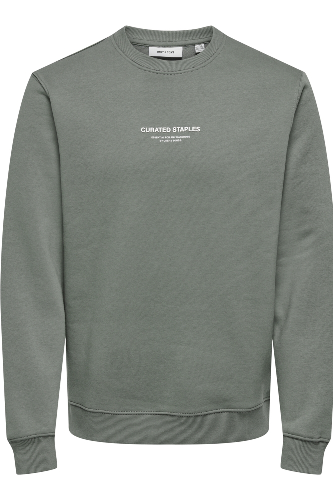 ONSCURATED REG CREW NECK SWEAT 22030923 Castor Gray