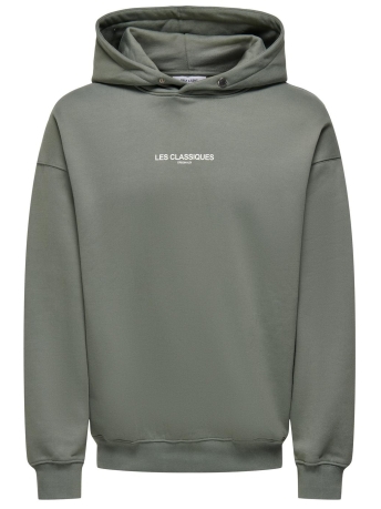 Only & Sons Trui ONSLES CLASSIQUES RLX HOODIE SWEAT 22030644 BALSAM GREEN