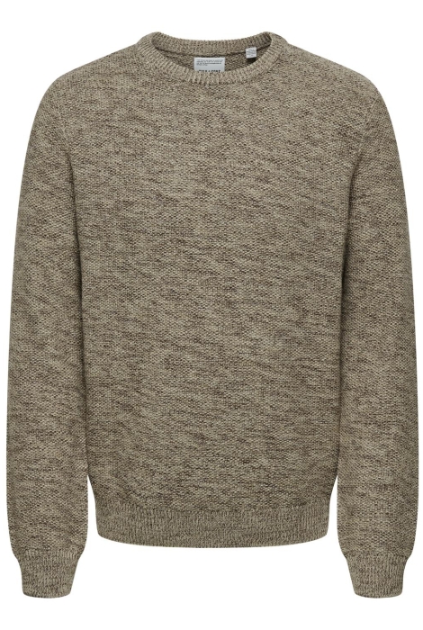 Only & Sons onslandon reg 12 twist crew knit