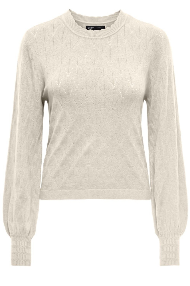 ONLFRIDA LIFE LS STRUCTURE O-NECK C 15329834 BIRCH