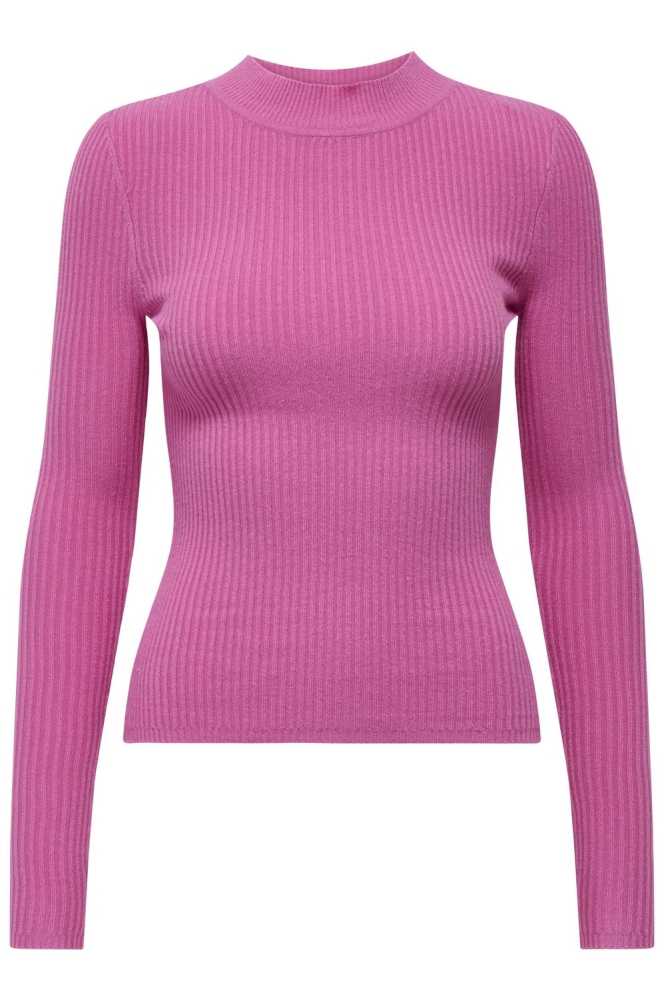 ONLLOUISA L/S HIGHNECK CC KNT 15326032 SUPER PINK