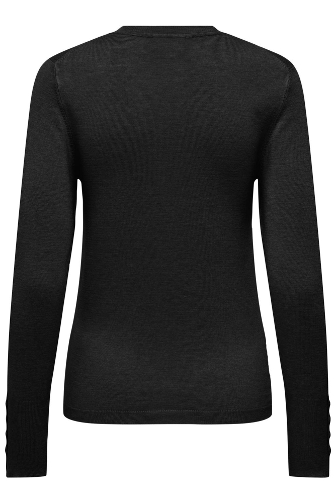 ONLJULIE LIFE LS BUTTON O-NECK CC K 15310590 BLACK