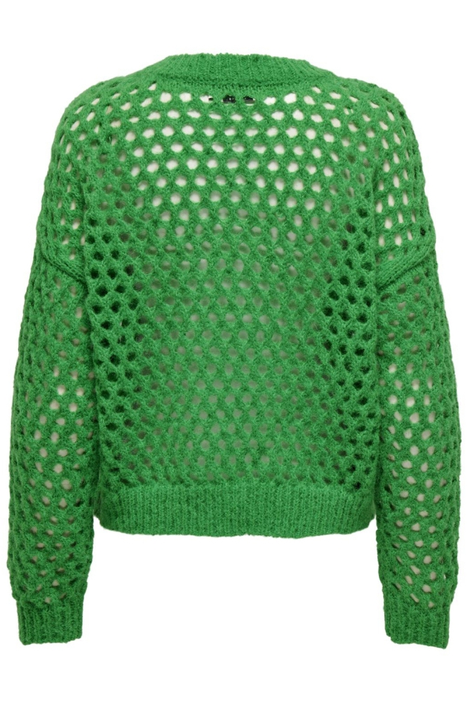 ONLBILLIE L/S LIFE SHORT O-NECK CC 15324134 Green Bee