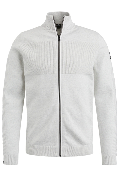 Vanguard zip jacket cotton melange