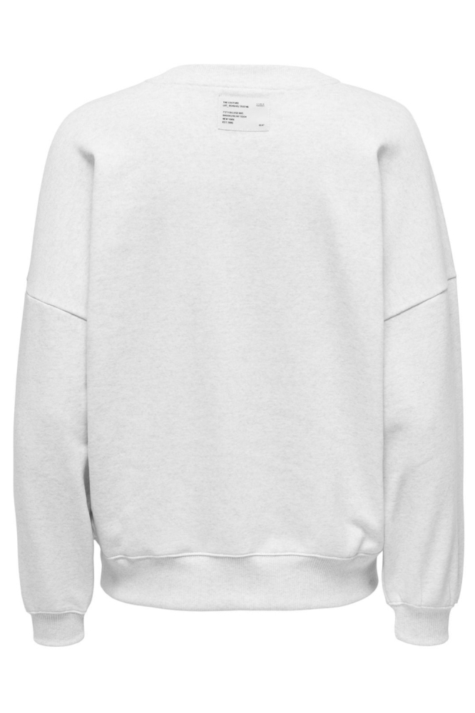 ONLWENDIE L/S BASKET O-NECK SWT 15329800 LIGHT GREY MELA/CHAMPIONSH