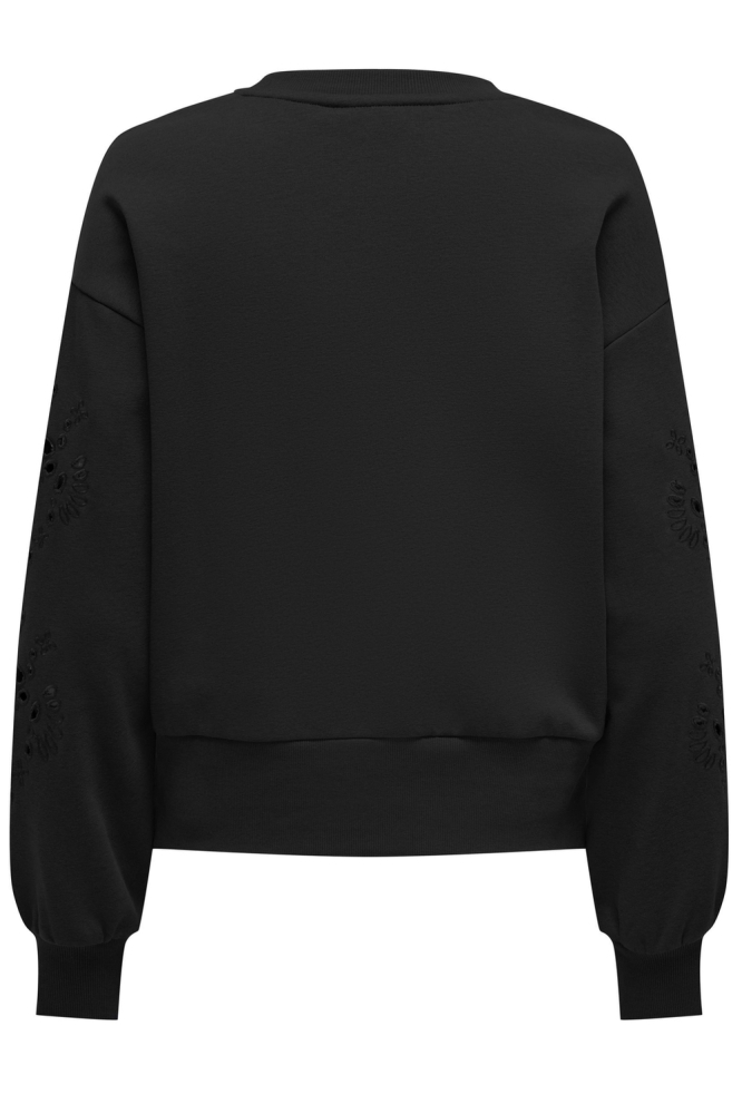 ONLWINNIE L/S O-NECK SWT 15303920 Black/Romantic