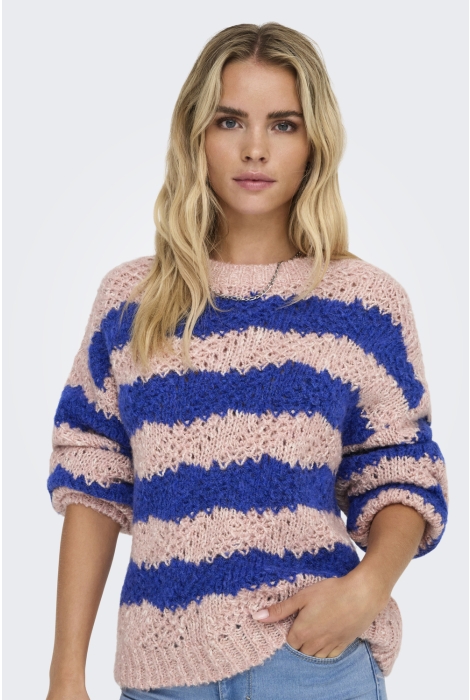 Only onlace ls wool mix o-neck knt