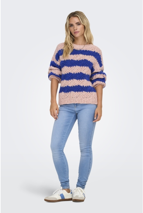 Only onlace ls wool mix o-neck knt