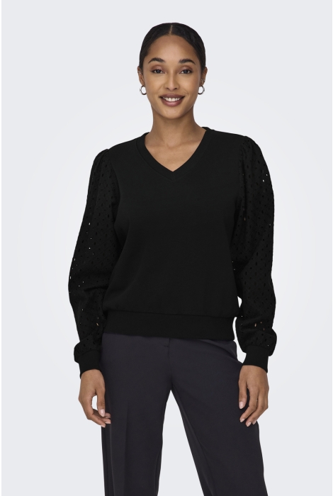 Only onldonna l/s v-neck swt