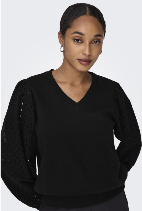 Only onldonna l/s v-neck swt