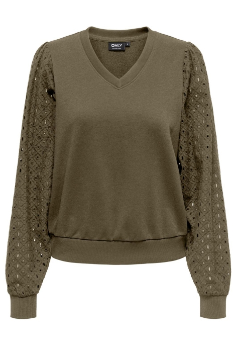 Only onldonna l/s v-neck swt