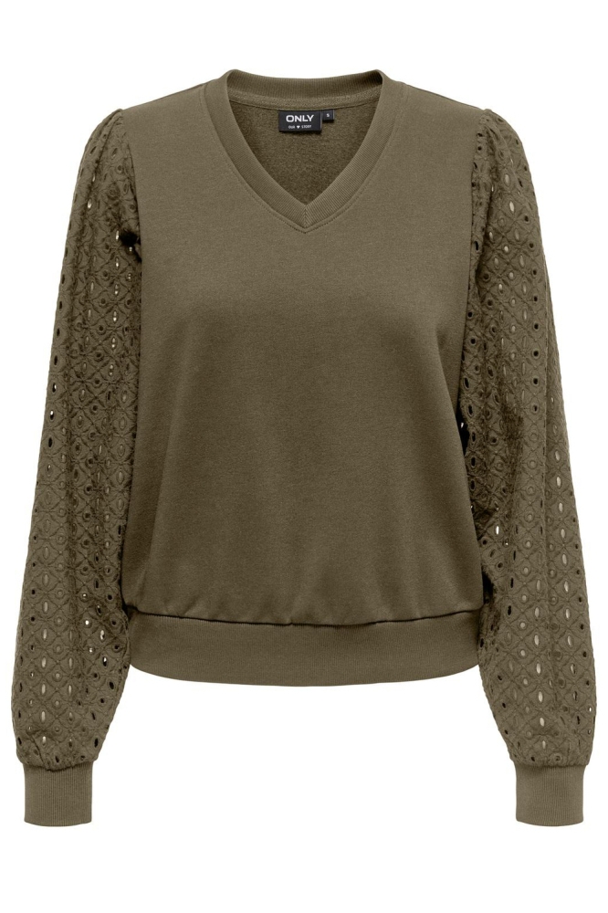 ONLDONNA L/S V-NECK SWT 15330983 Cub